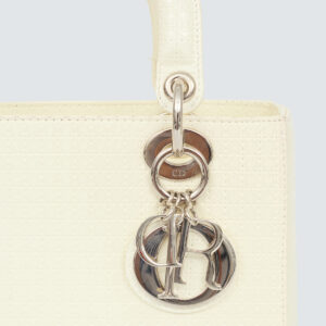 Bolsa Christian Dior Lady Dior Branca