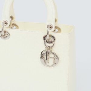 Bolsa Christian Dior Lady Dior Branca