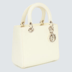 Bolsa Christian Dior Lady Dior Branca