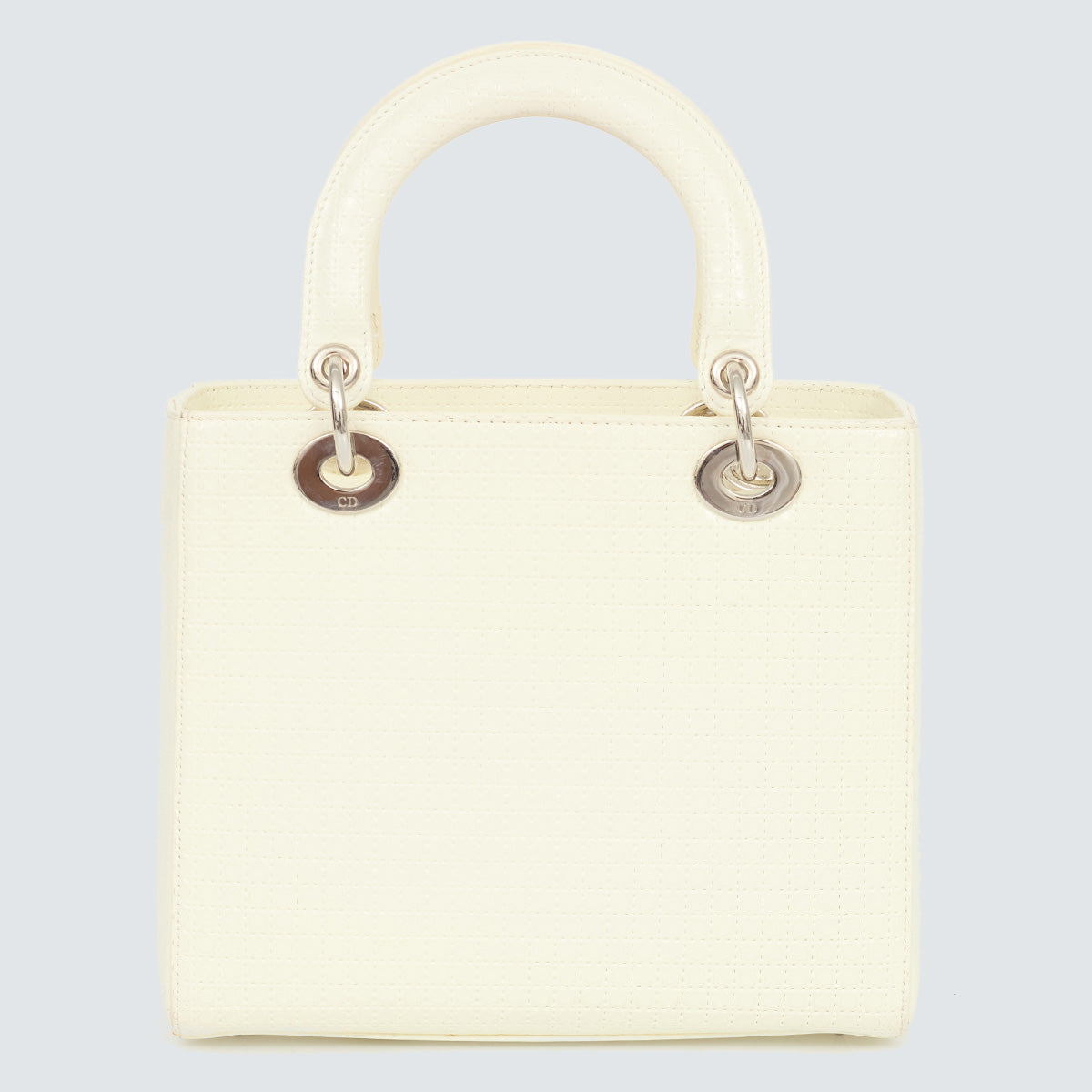 Bolsa Christian Dior Lady Dior Branca