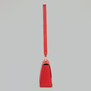 Bolsa Carolina Herrera Initials Vermelha