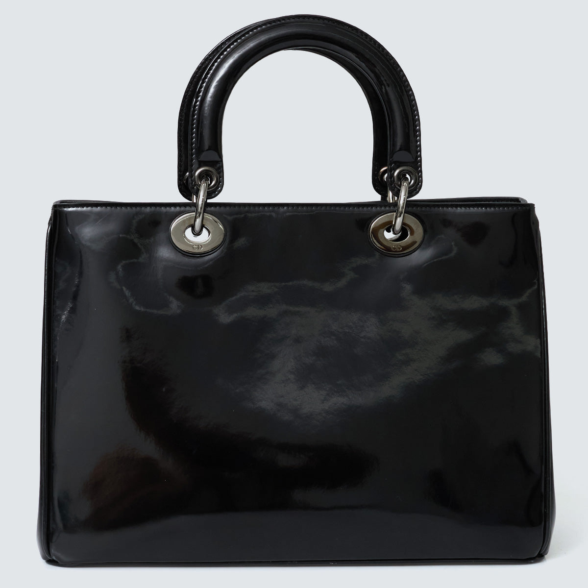Bolsa Lady Dior Preta Verniz