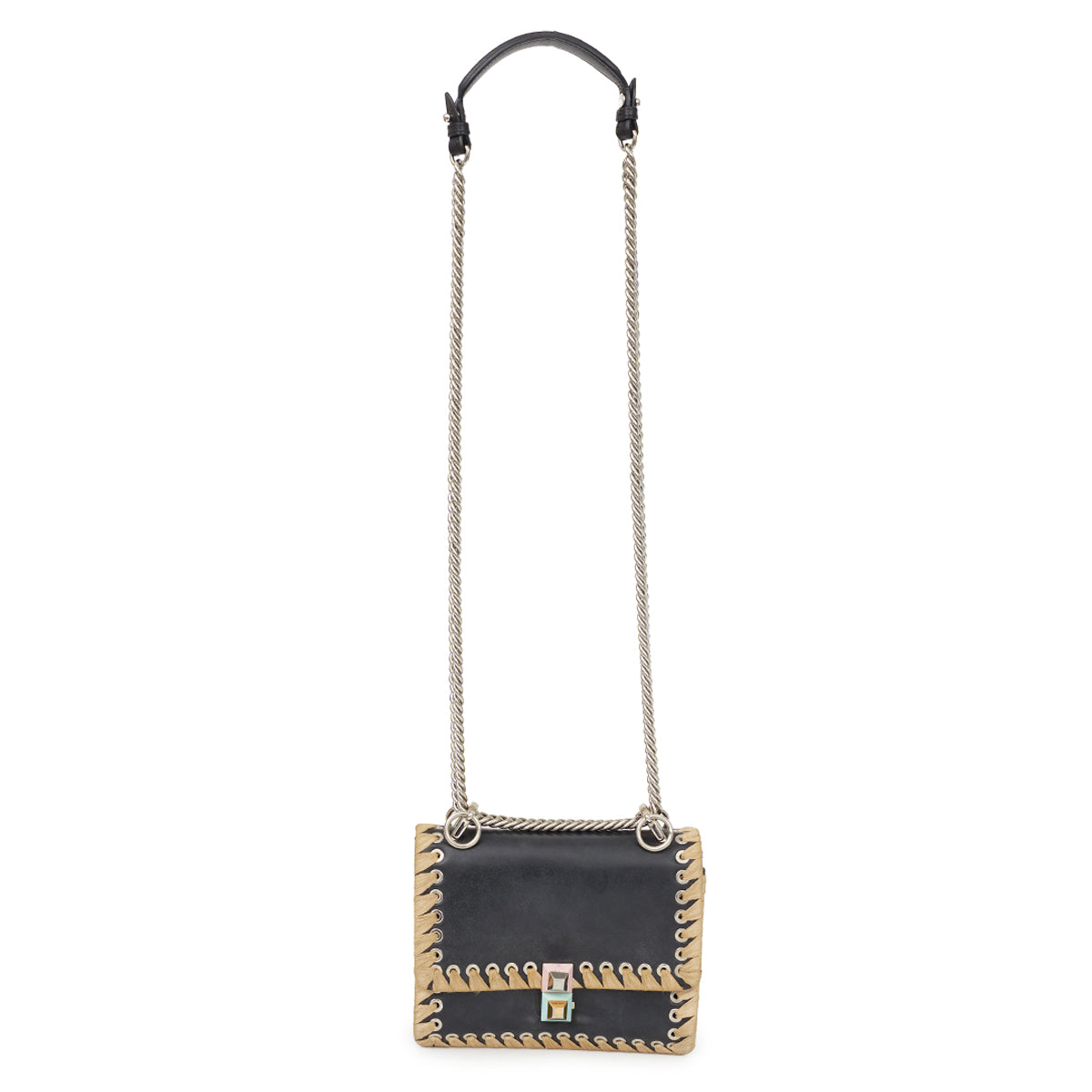 Bolsa Fendi Kan Preta