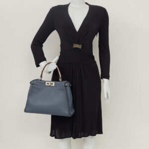 Bolsa Fendi Peekaboo Azul