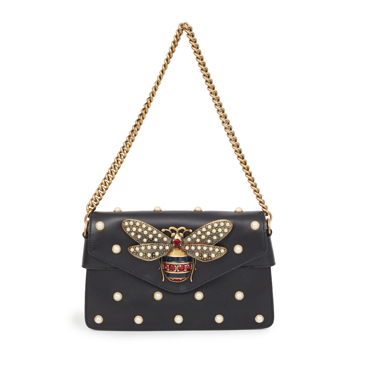 Bolsa Gucci Broadway Pearly Bee