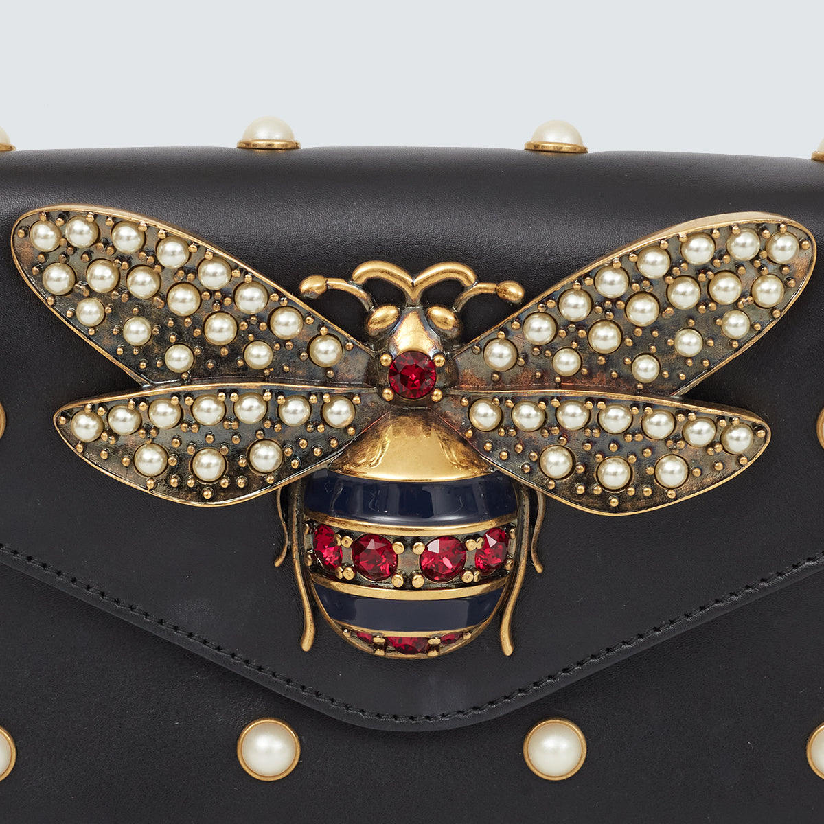 Bolsa Gucci Broadway Pearly Bee