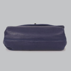 Bolsa Lanvin Couro Grande Azul