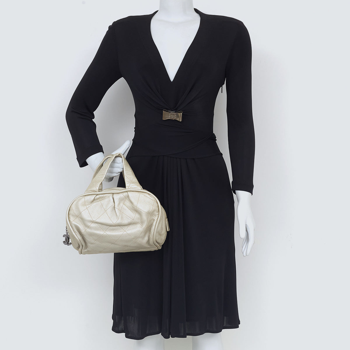 Bolsa Chanel Metalizada