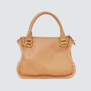 Bolsa Chloé Marcie Leather Tote Women Nude