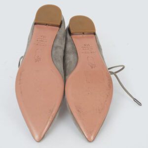 Sapatilha Aquazzura Cinza	Tam. 34,5 BR