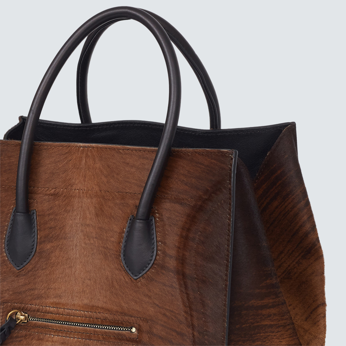 Bolsa Celine Pony Hair Medium Luggage Phantom