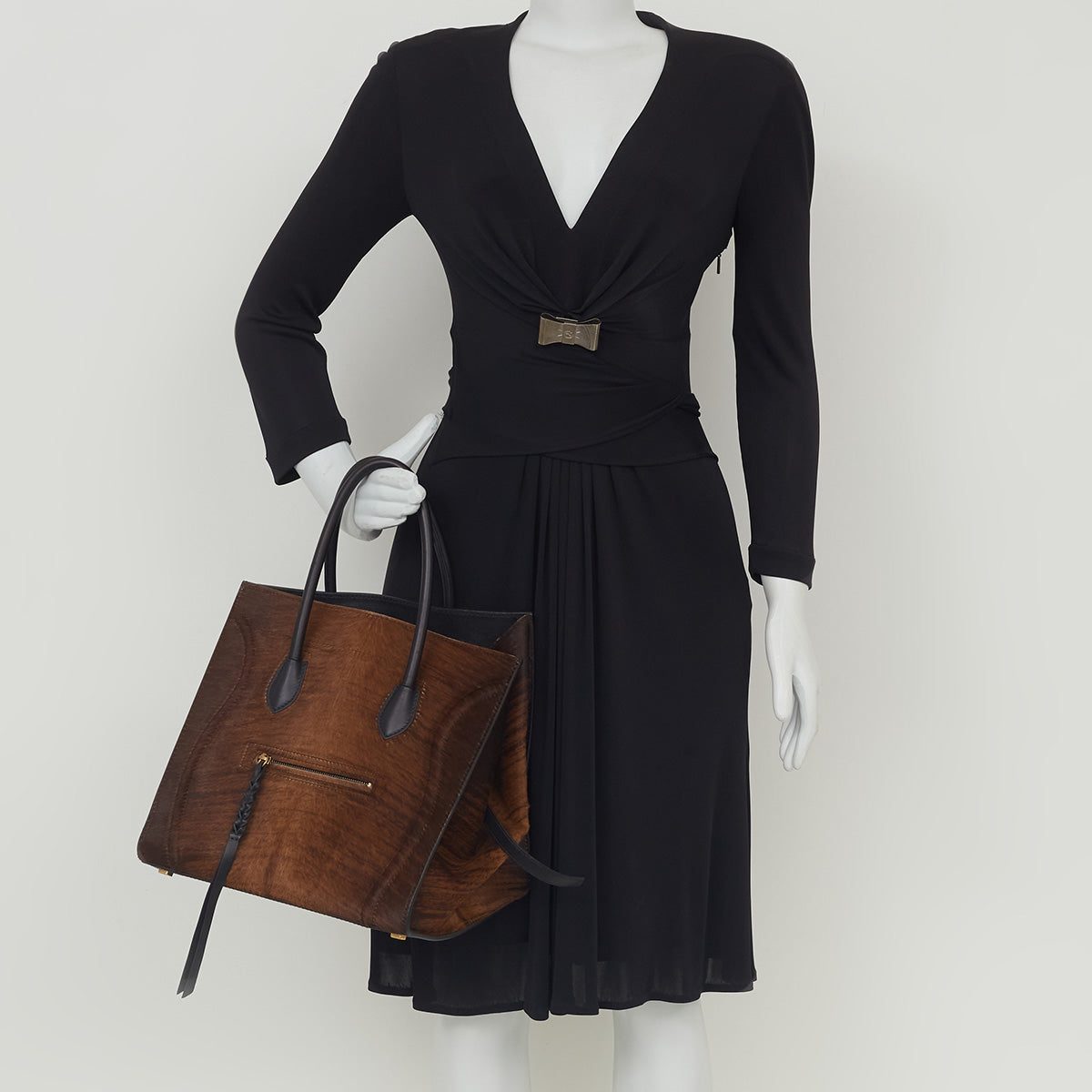 Bolsa Celine Pony Hair Medium Luggage Phantom
