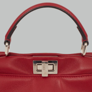 Bolsa Fendi Peekaboo Small Vermelha