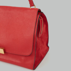 ⁠Bolsa Celine Trapeze Vermelha