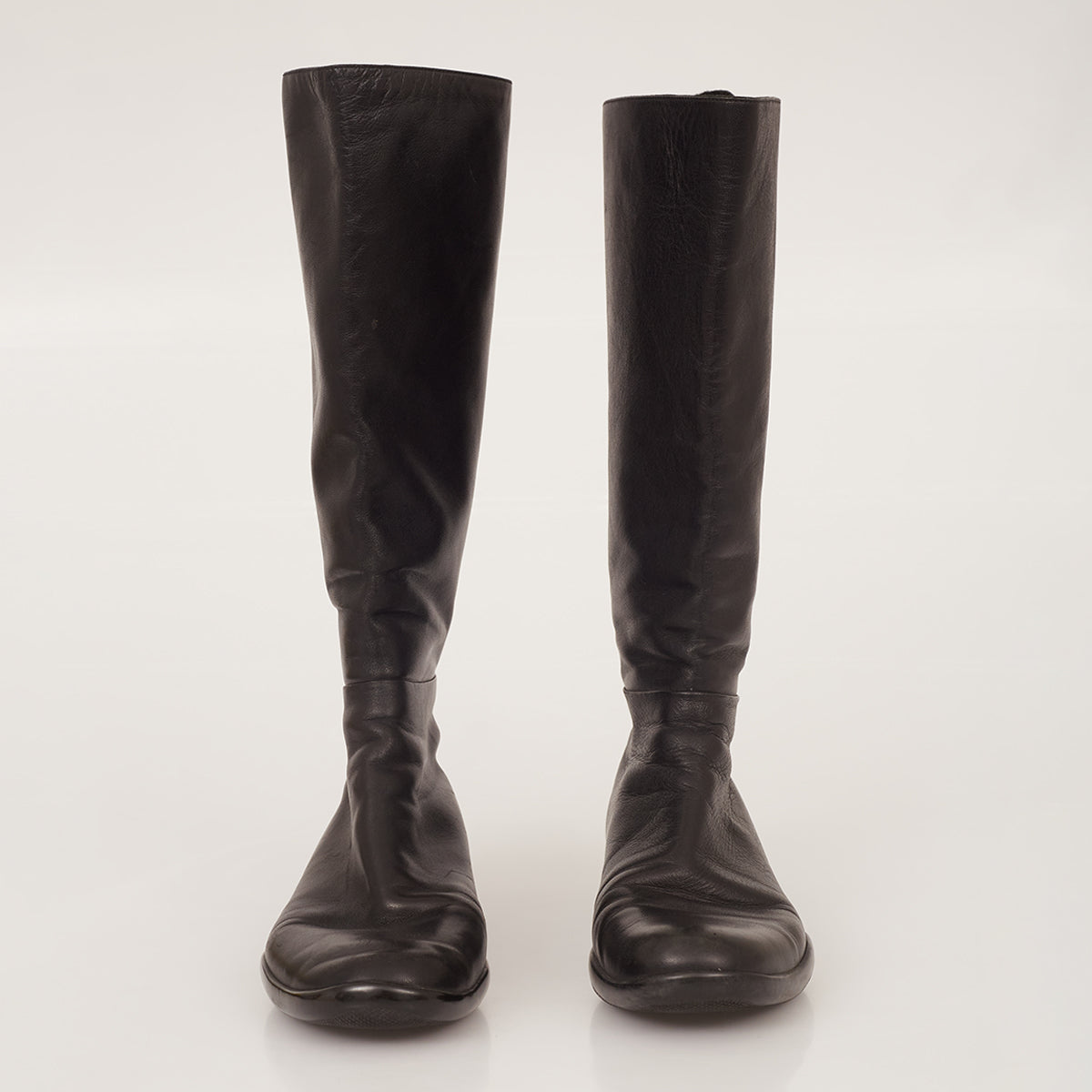 Bota Prada Longa Preta Tam. 35,5 Br