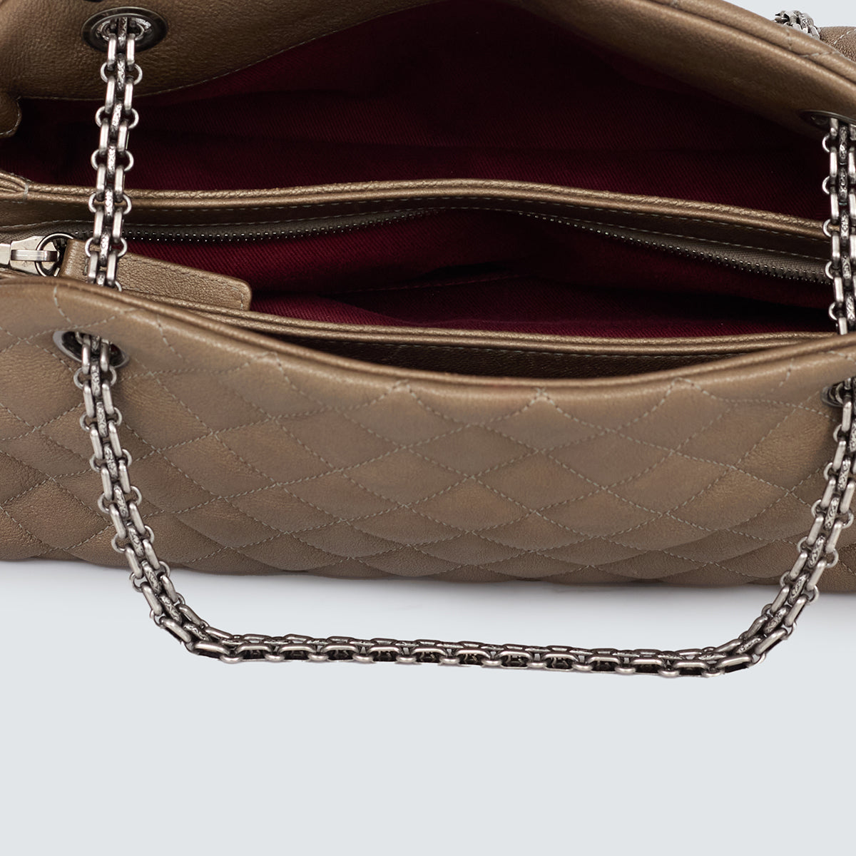 Bolsa Chanel Just Mademoiselle Marrom