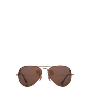 Oculos Ray Ban Aviator Marrom