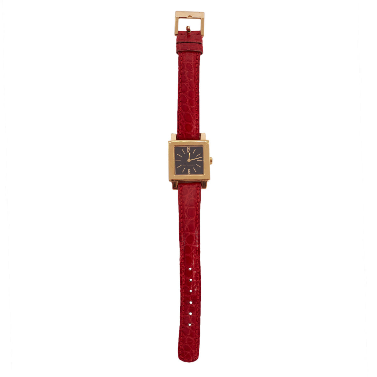 Relógio Bvlgari Vermelho