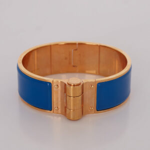 Pulseira Hermès Charniere Azul