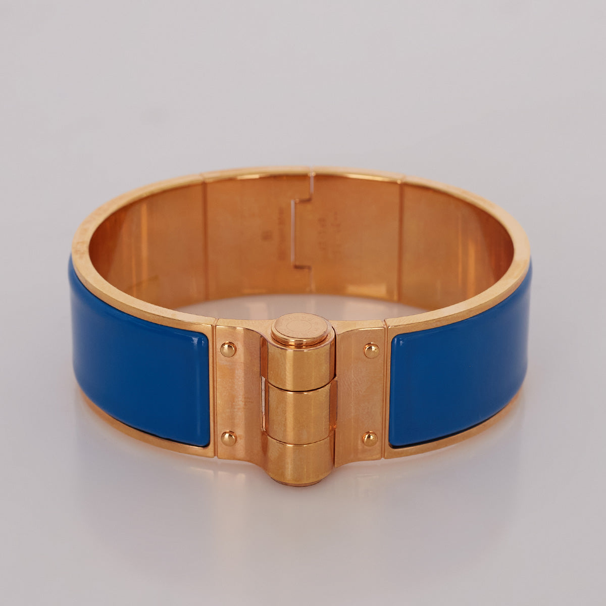 Pulseira Hermès Charniere Azul