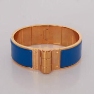 Pulseira Hermès Charniere Azul