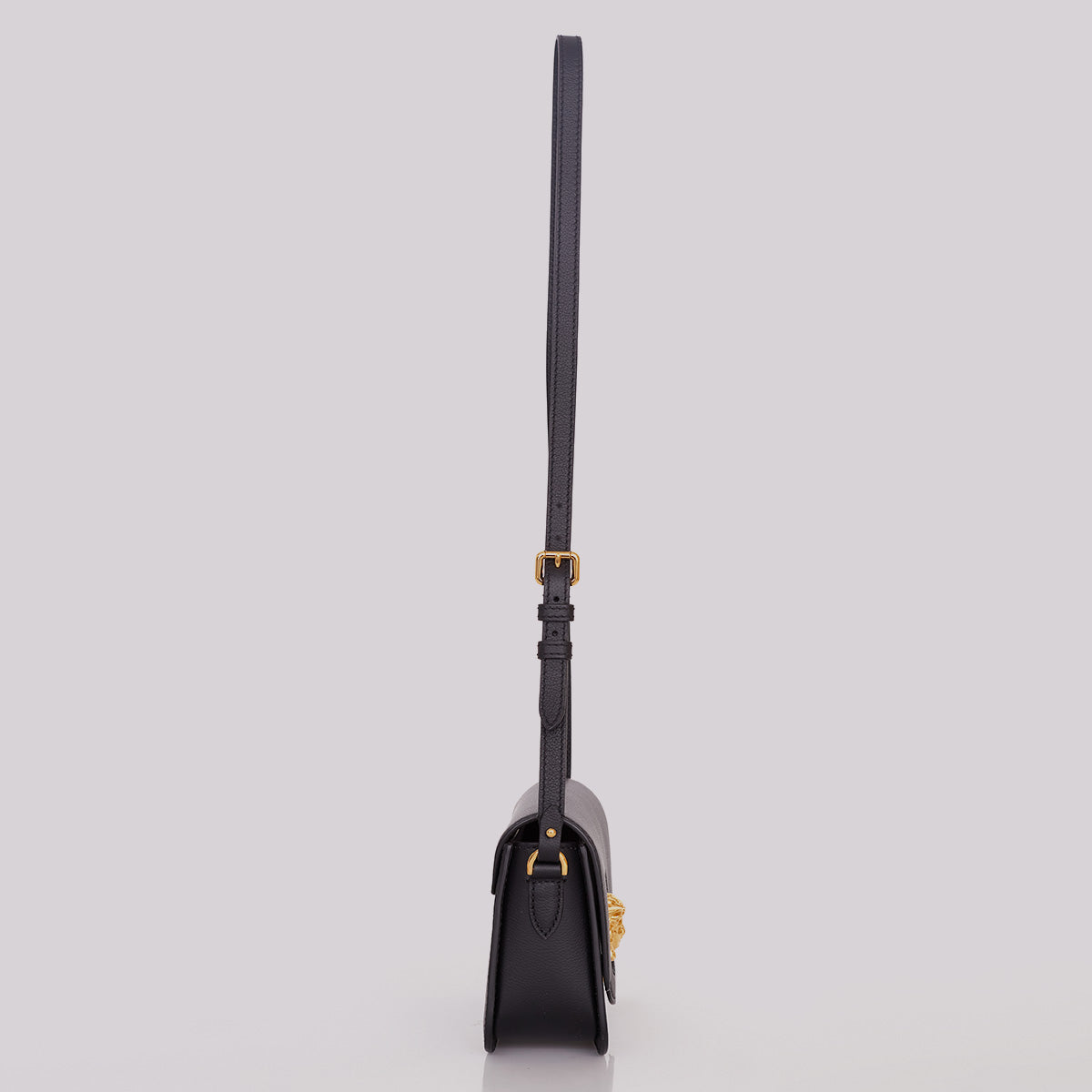 Bolsa Versace Medusa Shoulder Preta