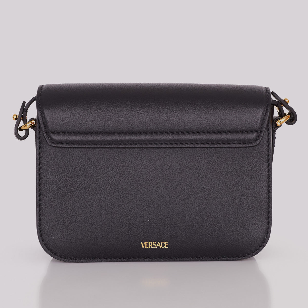 Bolsa Versace Medusa Shoulder Preta