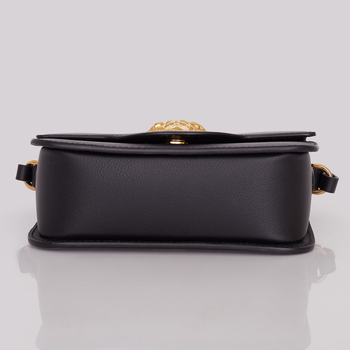 Bolsa Versace Medusa Shoulder Preta