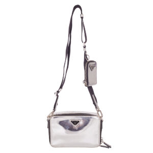Bolsa Prada Carteiro Brinque Prata
