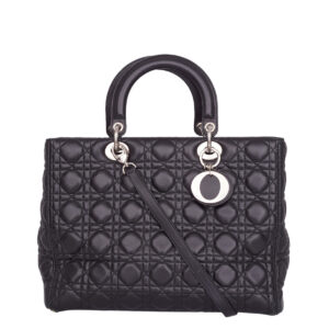 Bolsa Christian Dior Lady Dior Preta