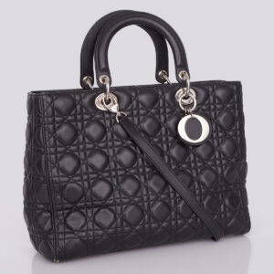 Bolsa Christian Dior Lady Dior Preta