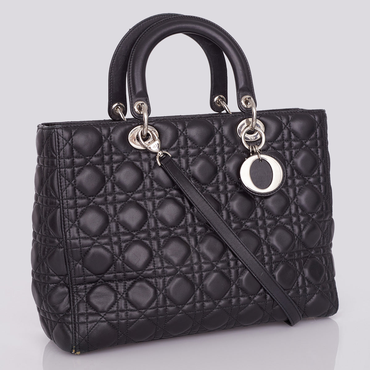 Bolsa Christian Dior Lady Dior Preta