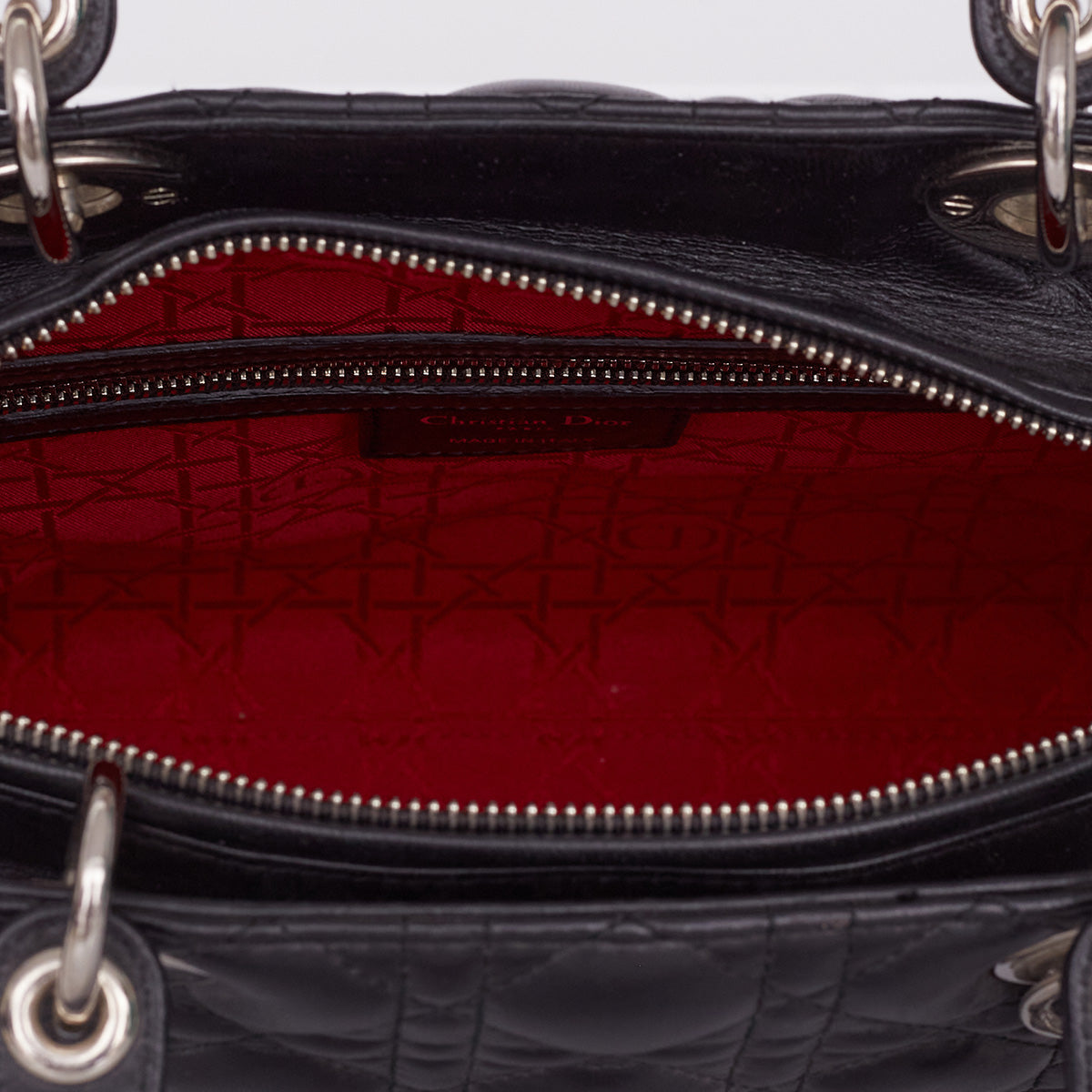 Bolsa Christian Dior Lady Dior Preta