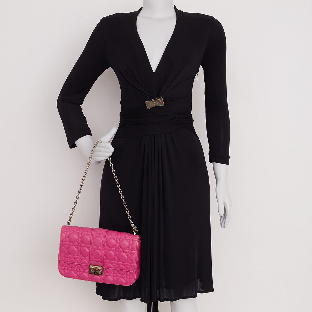 Bolsa Dior Miss Dior Promenade Rosa