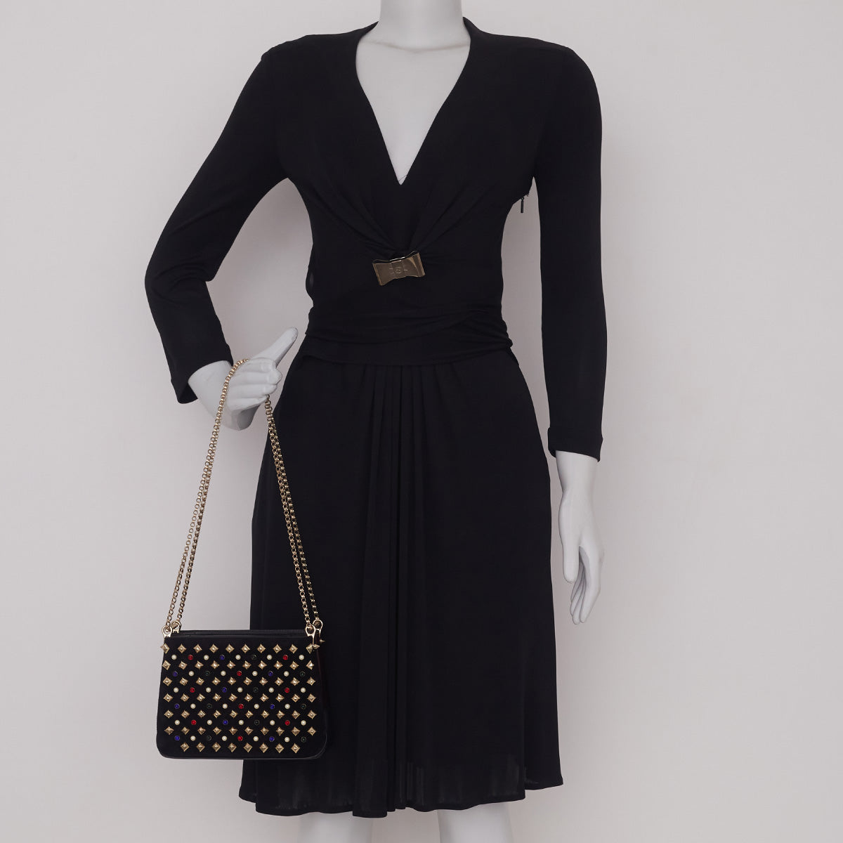 Bolsa Christian Louboutin Studs Preta