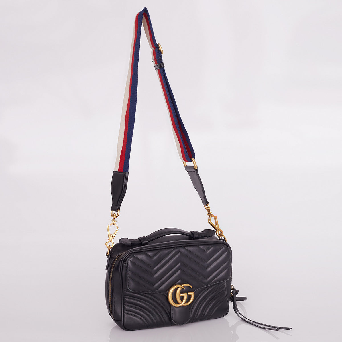 Bolsa Gucci Marmont Preta