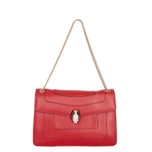 Bolsa Bvlgari Serpenti Forever Vermelha