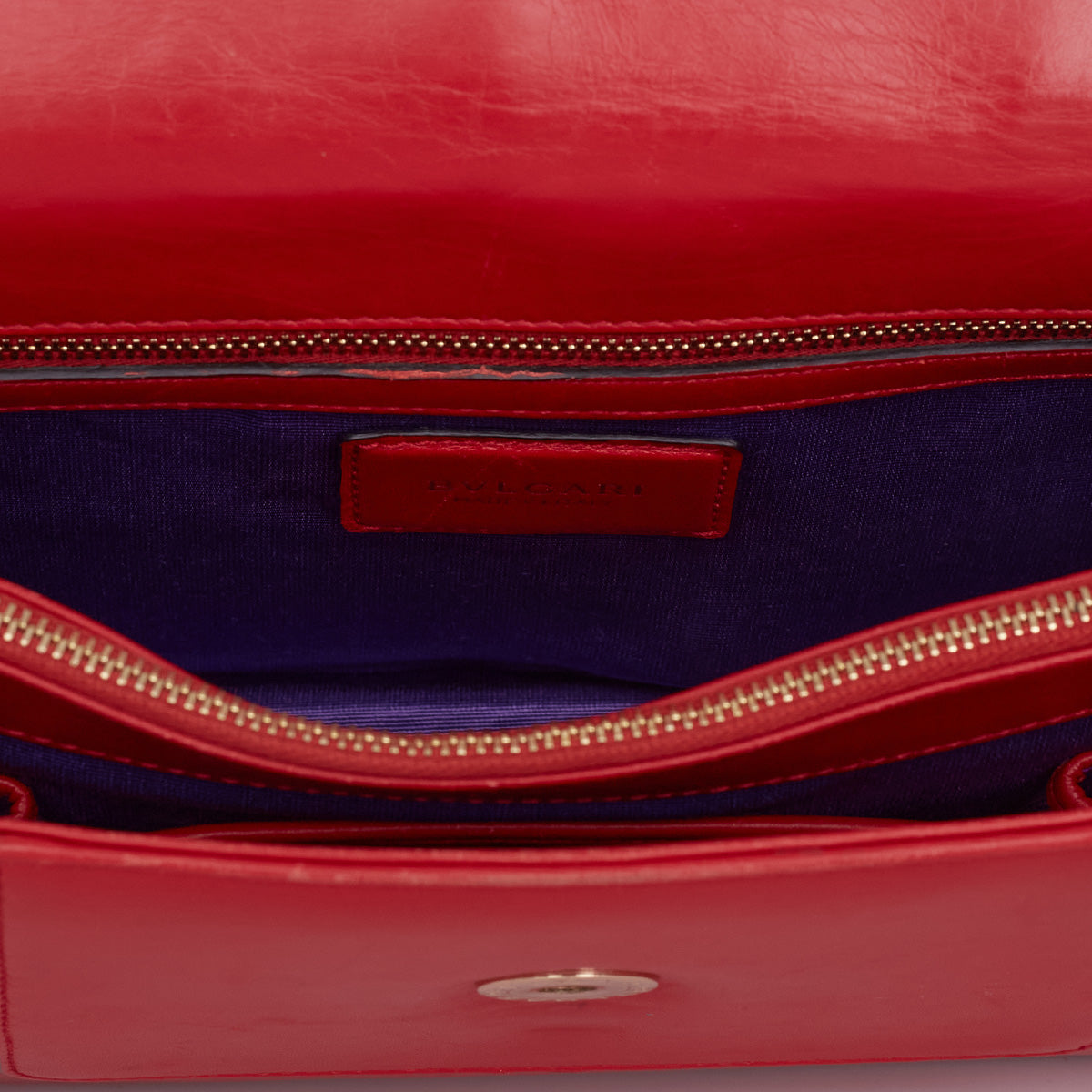 Bolsa Bvlgari Serpenti Forever Vermelha