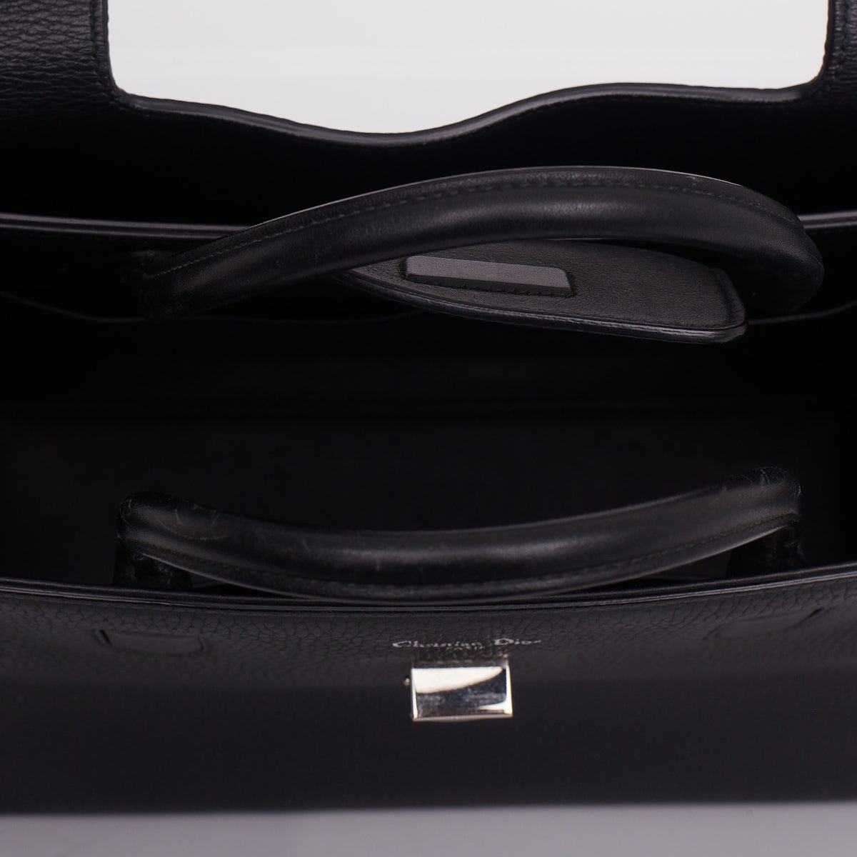 Bolsa Christian Dior Diorever Preta Grande