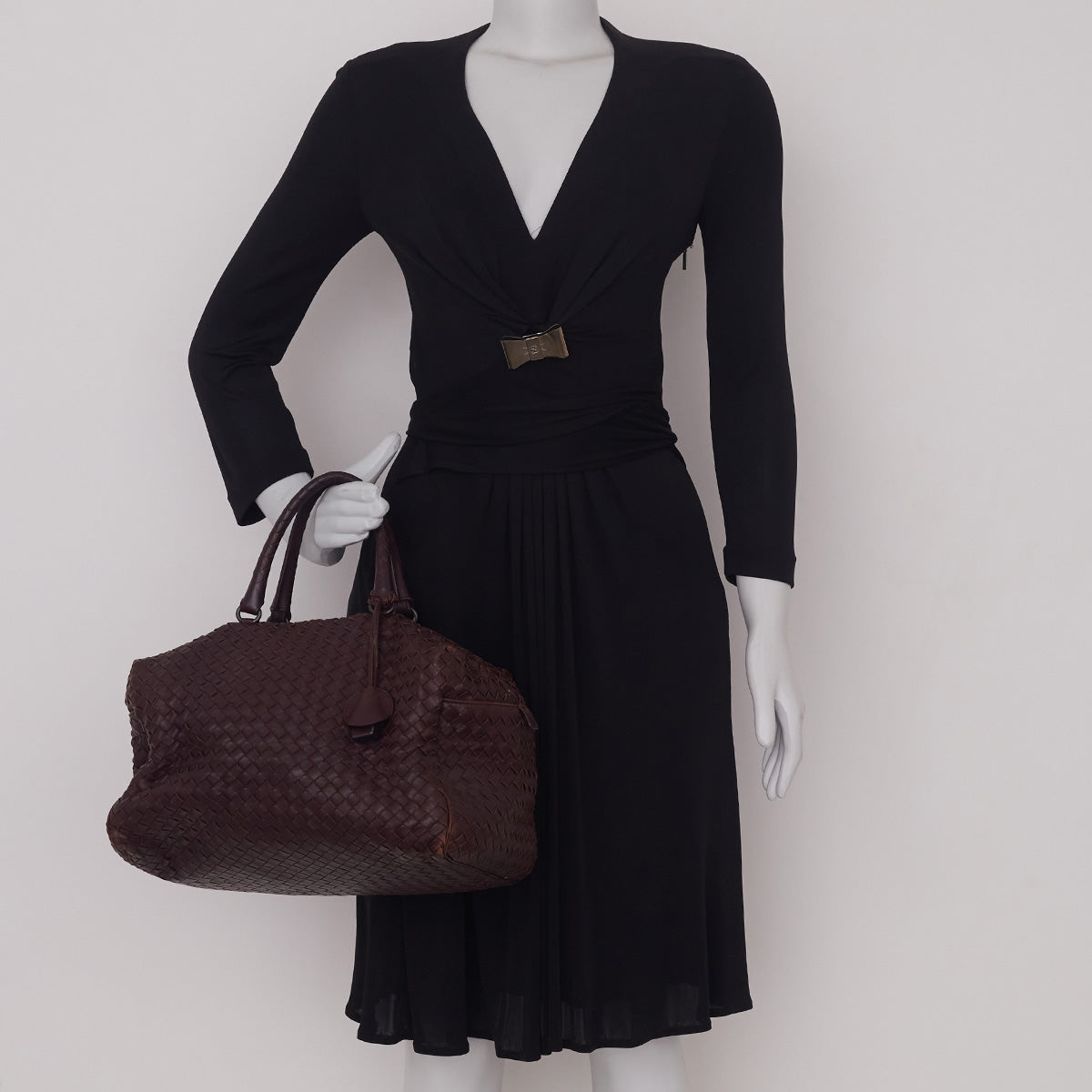 Bolsa Bottega Veneta Vinho