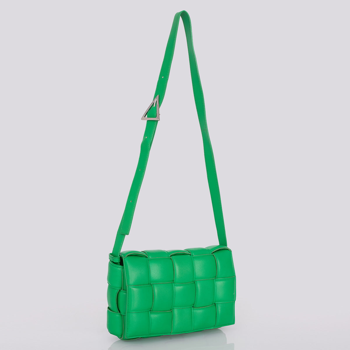 Bolsa Bottega Veneta Padded Cassette Verde