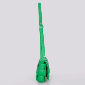 Bolsa Bottega Veneta Padded Cassette Verde