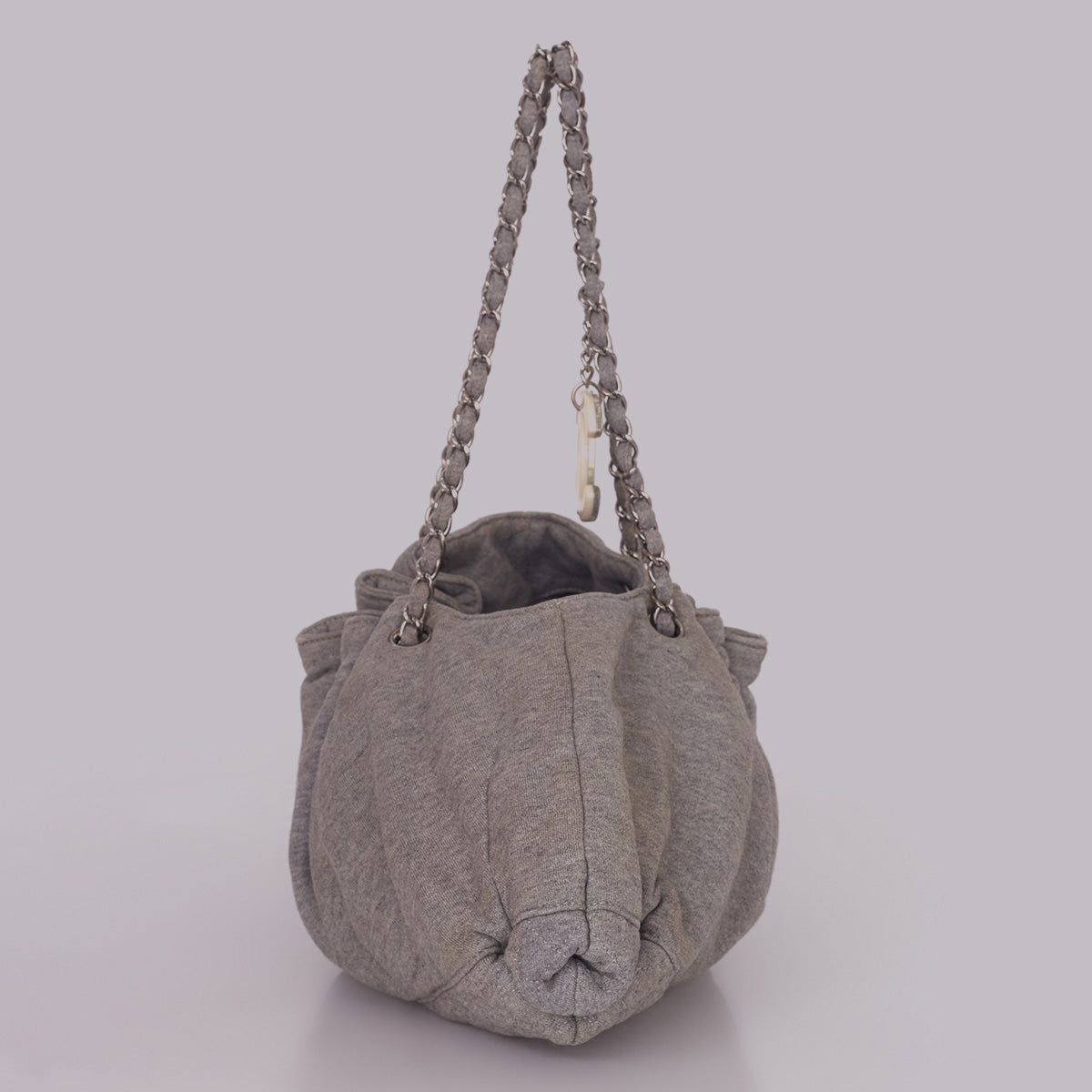 Bolsa Chanel Tote Cinza
