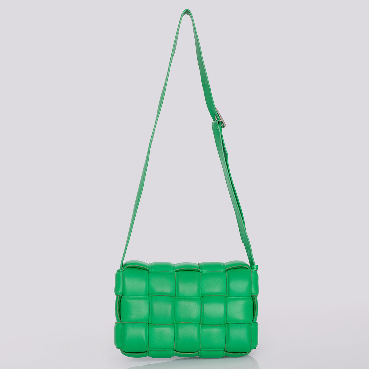 Bolsa Bottega Veneta Padded Cassette Verde