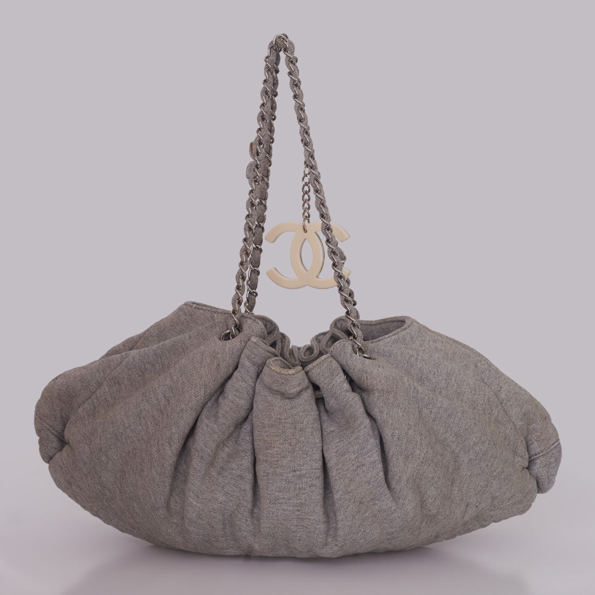 Bolsa Chanel Tote Cinza