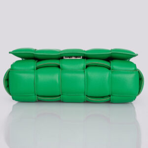 Bolsa Bottega Veneta Padded Cassette Verde