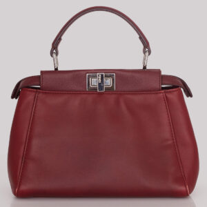 Bolsa Fendi Peekaboo Small Vinho