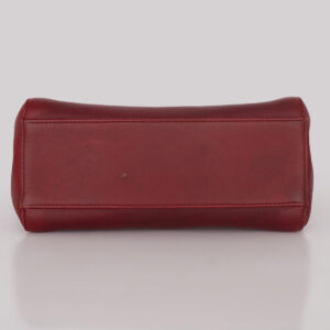 Bolsa Fendi Peekaboo Small Vinho