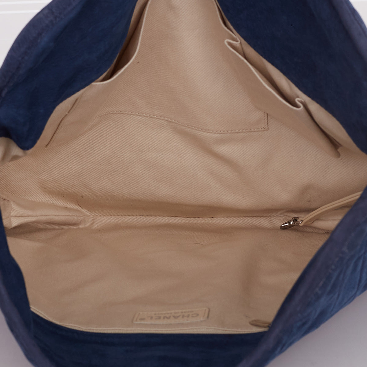 Bolsa Chanel French Riviera Azul