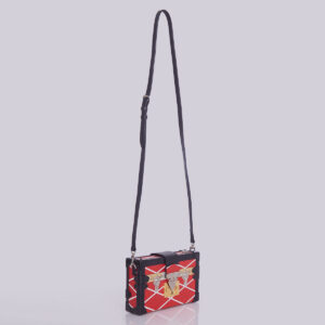 Bolsa Louis Vuitton Petit Male Vermelha e Preta